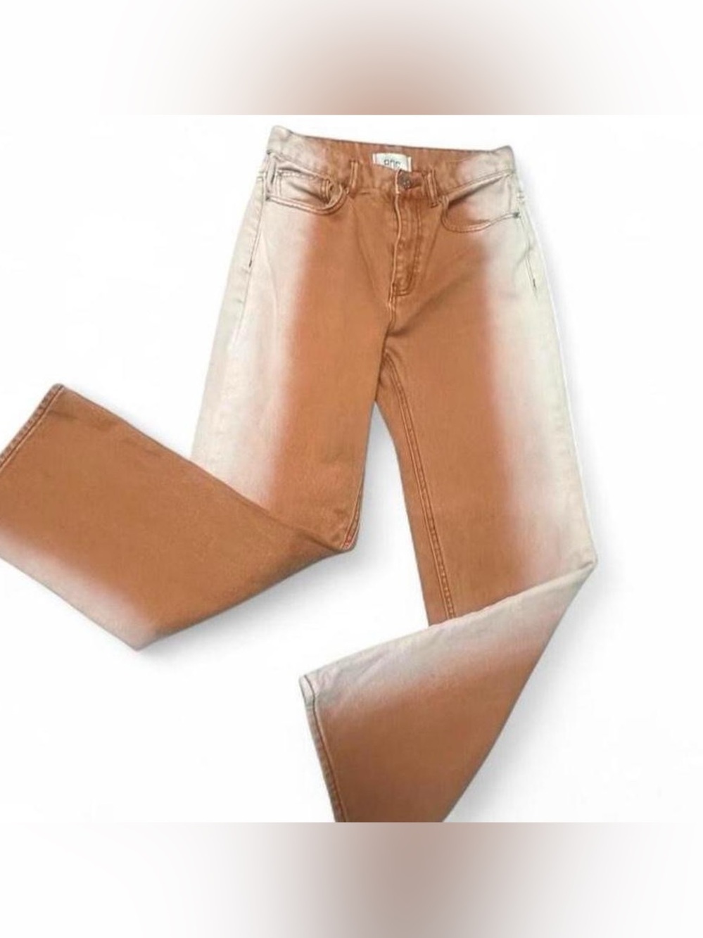 BDG‎ Urban Outfitters Tangerine Ombre High Rise Baggie Jeans